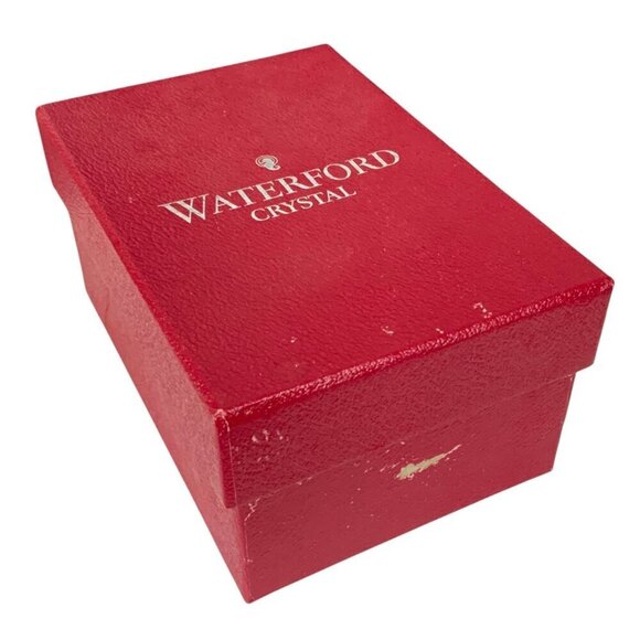 Vintage Waterford Crystal Christmas Bell 1986 Six Geese a-Laying with Box - Picture 8 of 9